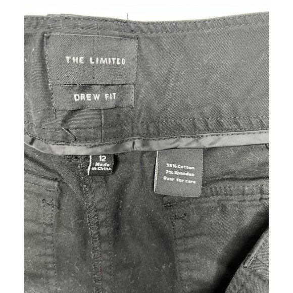 The Limited Womens Drew Fit Shorts Size 12 Black - Picture 5 of 7